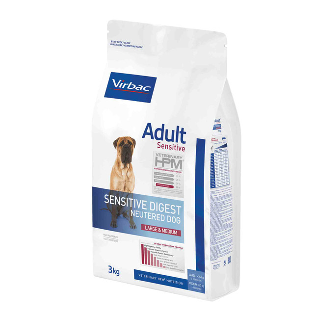 Veterinary HPM Adult Sensitive Digest Neutered Dog Large & Medium