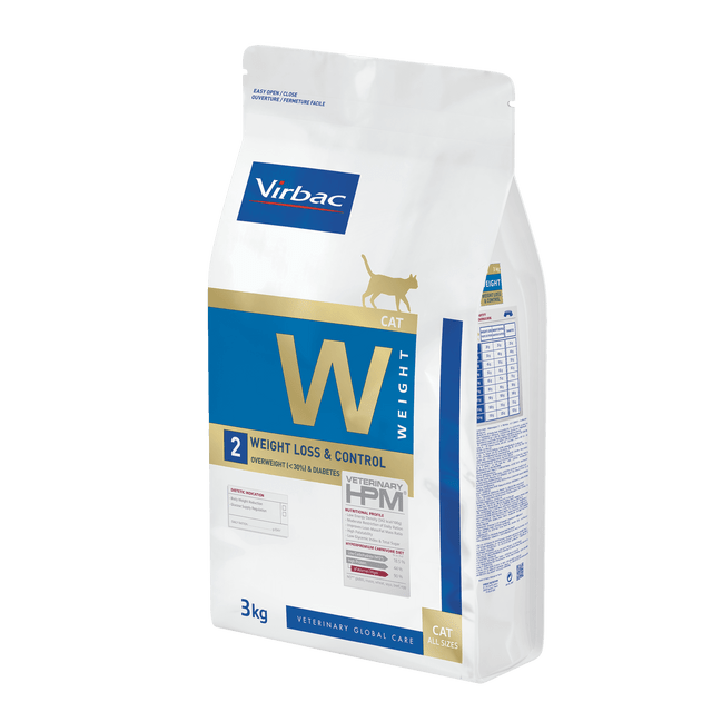 Veterinary HPM Weight – W2 Weight loss & Control para gatos