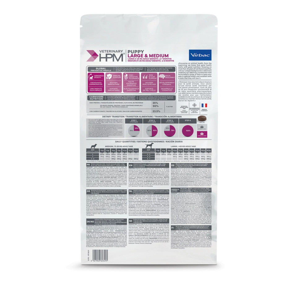 Veterinary HPM Puppy Dog Large & Medium - Imagen 2