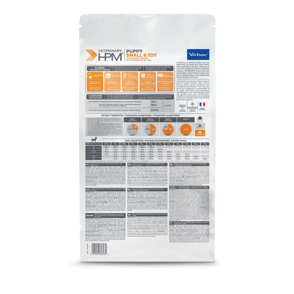 Veterinary HPM Puppy Dog Small & Toy - Imagen 2