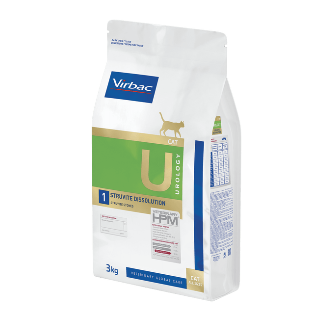 Veterinary HPM Urology - U1 Struvite dissolution para gatos