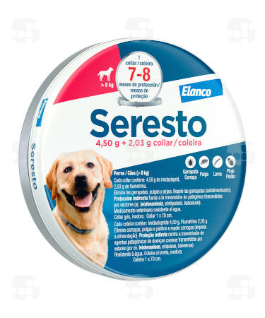 SERESTO COLLAR PERROS MAS 8 KG