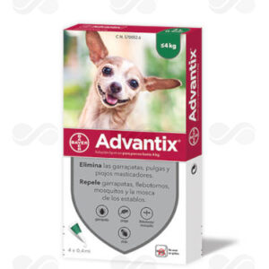 ADVANTIX 4 PIPETAS