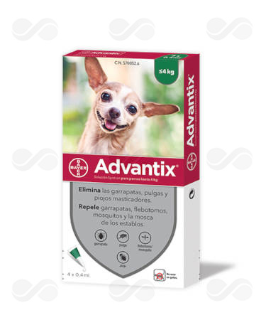 ADVANTIX 4 PIPETAS